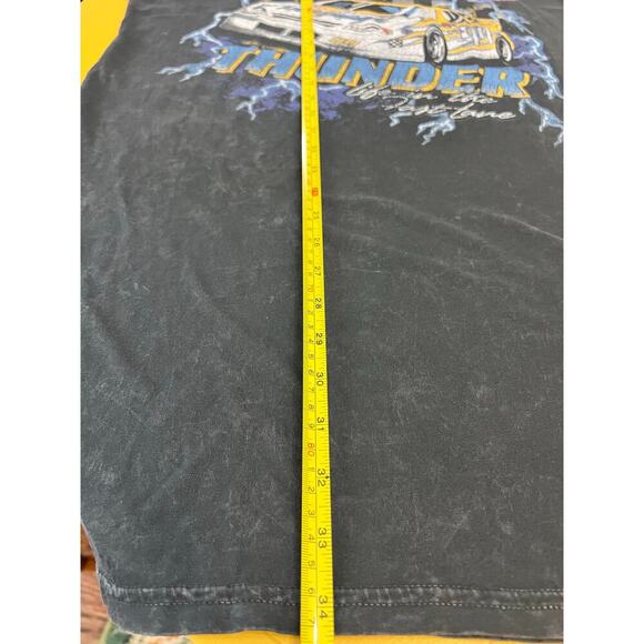 NWOT American  Highway Womens Thunder Muscle Tank Dress Black Lava Wash Size S - Picture 12 of 12